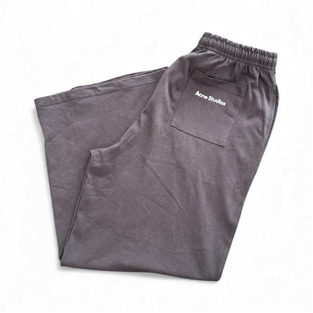 Acne Studios Charcoal baggy Joggers for Men